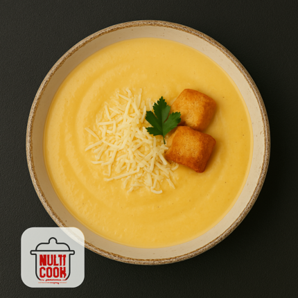 Soupe crémeuse aux légumes et pommes de terre
